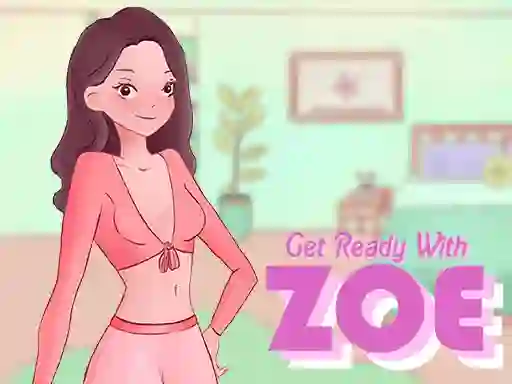 Гульня Get Ready With Zoe онлайн