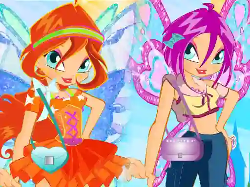 Гульня Winx Stylish Dress онлайн