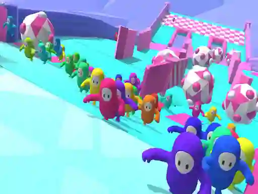 Гульня fall guys oi онлайн