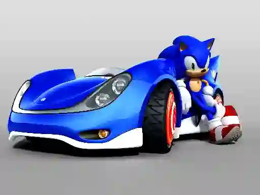 Гульня Sonic Wheelie Challenge онлайн