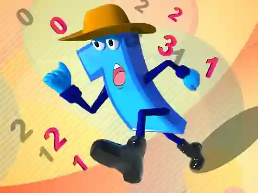 Гульня Number Run 3D онлайн