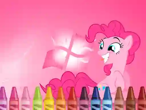 Гульня My Little Pony Coloring онлайн
