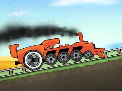 Гульня Train Racing онлайн