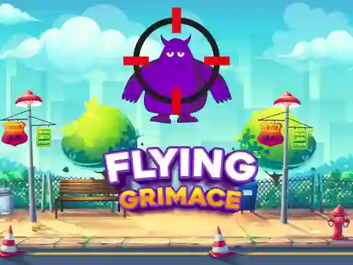 Гульня Flying Grimace онлайн