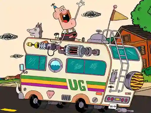 Гульня Uncle Grandpa Hidden онлайн