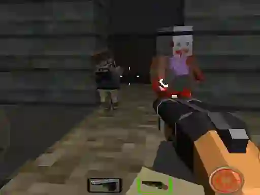 Гульня PGA6 Zombie Arena 3D Survival онлайн
