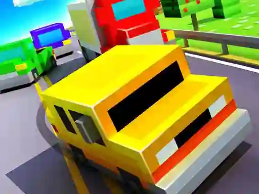 Гульня Crashy Racing онлайн