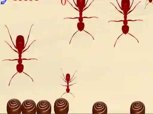Гульня Smash All Ants онлайн