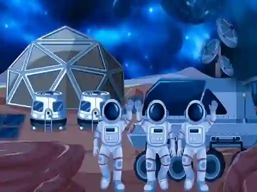 Гульня Space Girl Escape онлайн