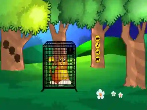Гульня Rescue The Golden Cat онлайн