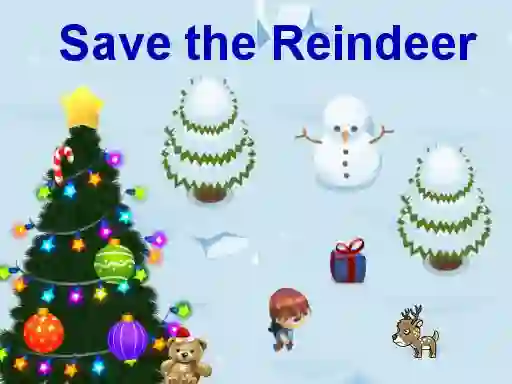 Гульня Save the Reindeer онлайн