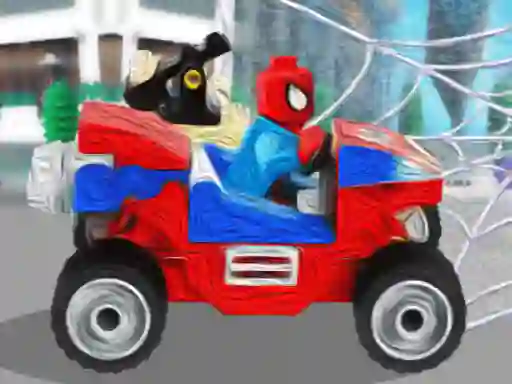 Гульня Lego Spiderman Adventure онлайн