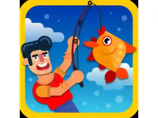 Гульня Tiny Fishing Frenzy онлайн