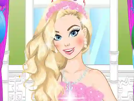 Гульня Barbie Birthday Dressup онлайн
