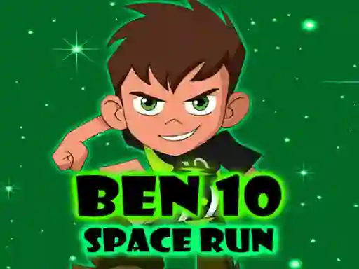 Гульня Ben 10 Space Run онлайн