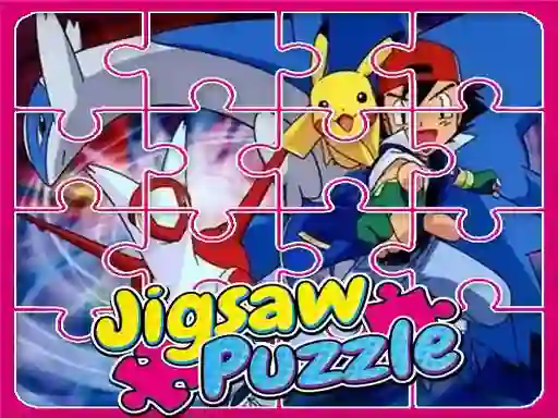 Гульня Pokemon Jigsaw Rush онлайн