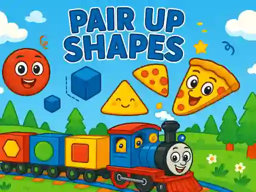 Гульня Pair Up Shapes онлайн