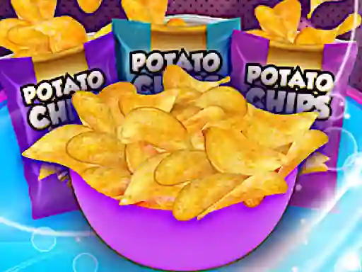 Гульня Potato Chips Simulator онлайн