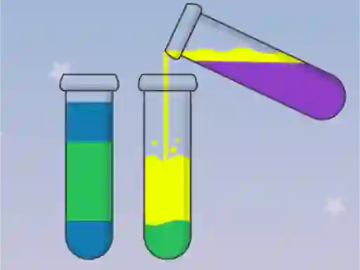 Гульня Water Color Sort онлайн
