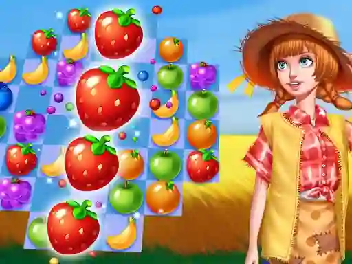 Гульня Fruits Farm онлайн