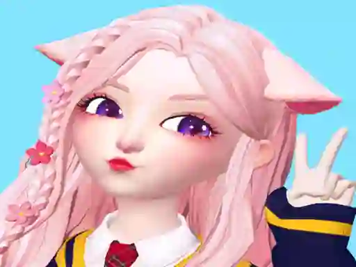 Гульня Star Idol: Animated 3D Avatar & Make Friends онлайн