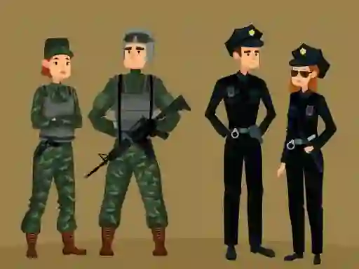 Гульня Defend Military Base онлайн