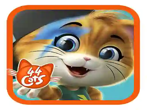 Гульня 44 Cats ABC онлайн