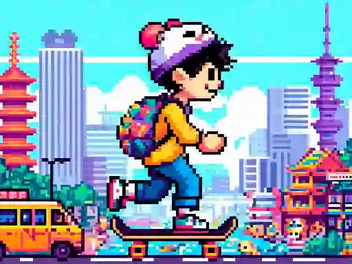 Гульня Skate Boy онлайн