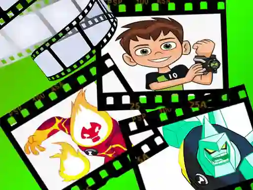 Гульня Ben 10 Create Scene онлайн