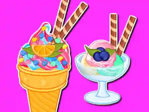 Гульня Cooking Ice Cream And Gelato онлайн