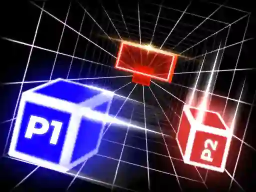 Гульня Two Cubes 3D онлайн