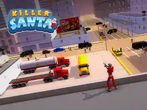 Гульня Killer Santa онлайн