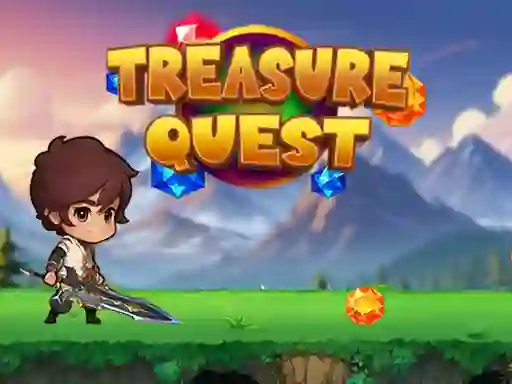 Гульня Treasure Quest онлайн