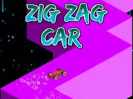 Гульня Zig Zag Car онлайн