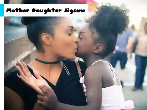 Гульня Mother Daughter Jigsaw онлайн