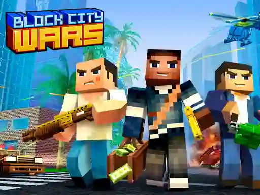 Гульня Block City Wars онлайн
