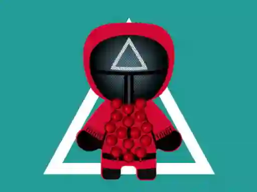 Гульня Squid Game Pop It Jigsaw онлайн