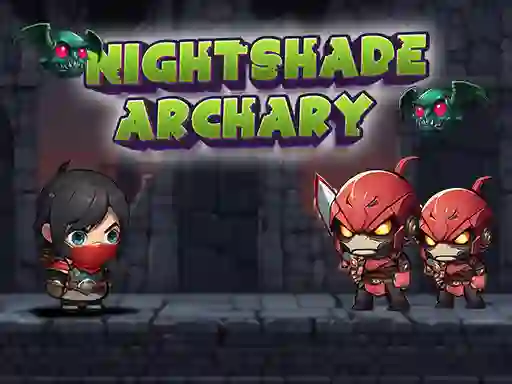 Гульня Nightshade Archary онлайн