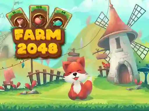 Гульня Farm 2048 онлайн