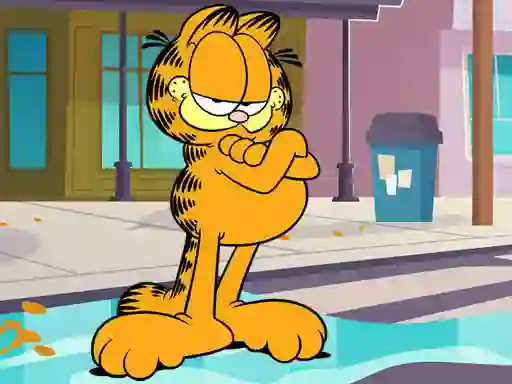Гульня Garfield Jigsaw Puzzle онлайн