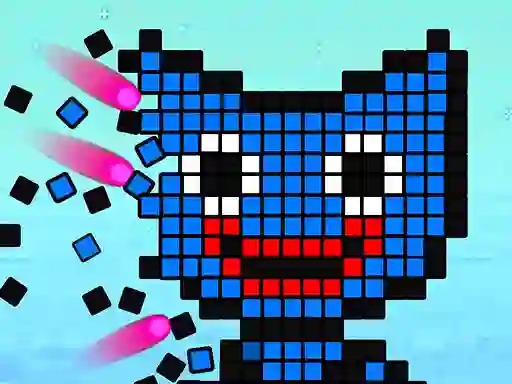 Гульня Color Pixel Shooter онлайн