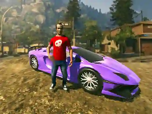 Гульня Crime Theft Gangster Paradise онлайн