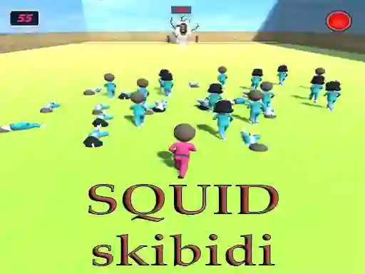 Гульня SQUID SKIBIDI онлайн