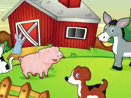 Гульня Happy Farm For Kids онлайн