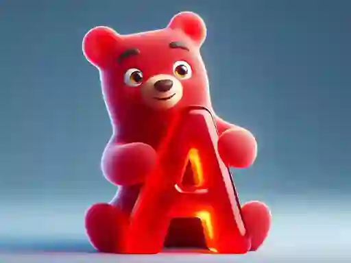 Гульня Gummy Letter Pop онлайн