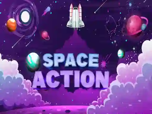 Гульня Space Action онлайн