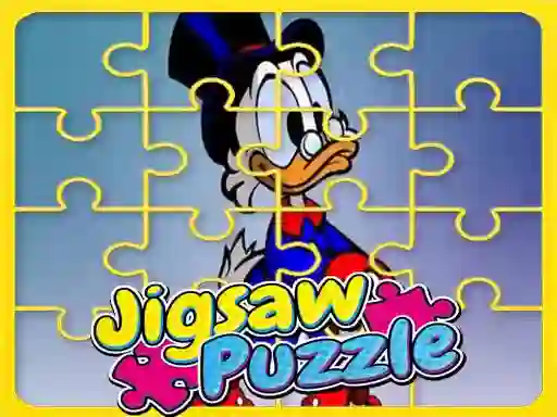 Гульня Scrooge Jigsaw Tile Mania онлайн
