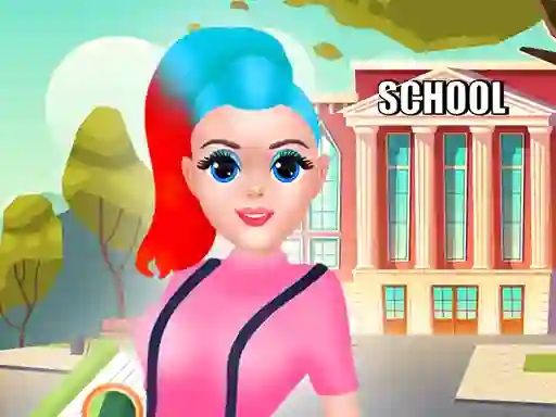 Гульня First Day of School онлайн