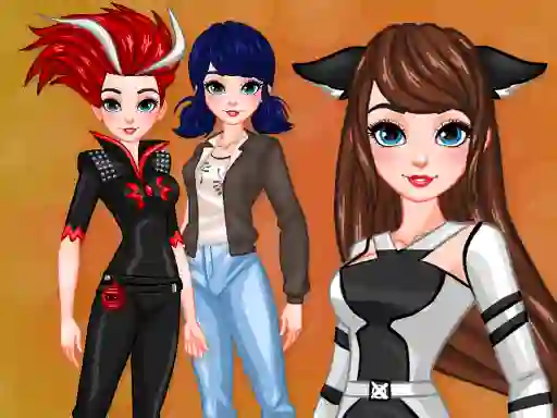 Гульня Dotted Girl New Era онлайн