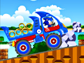 Гульня Sonic грузавік  онлайн